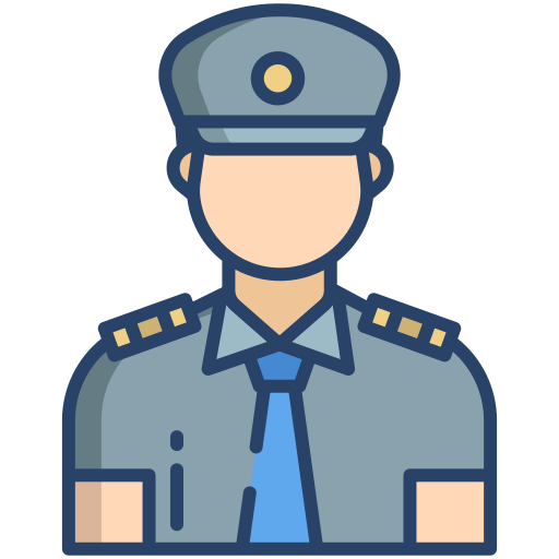 Policeman Icongeek26 Linear Colour Icon