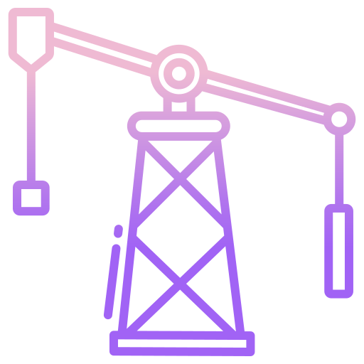 torre de perforación de petróleo icono gratis