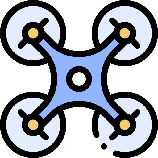 Drone free icon Drone free icon