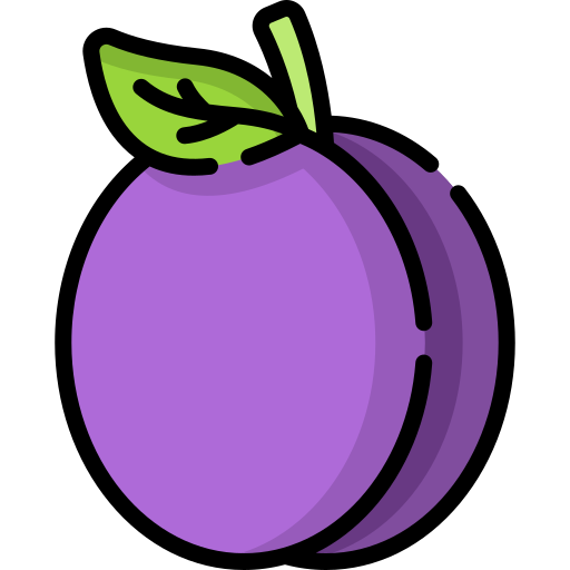 Plum - Free food icons