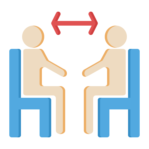 soziale distanzierung kostenlos Icon soziale distanzierung kostenlos Icon