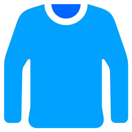 Long sleeves Generic Blue icon