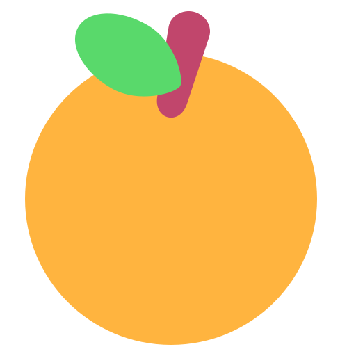 Orange Generic Flat icon