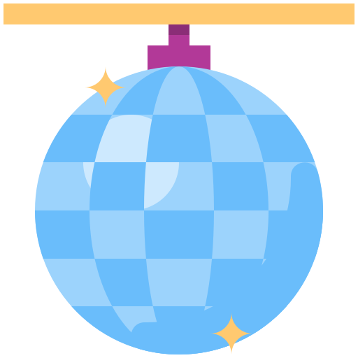 Disco ball free icon Disco ball free icon