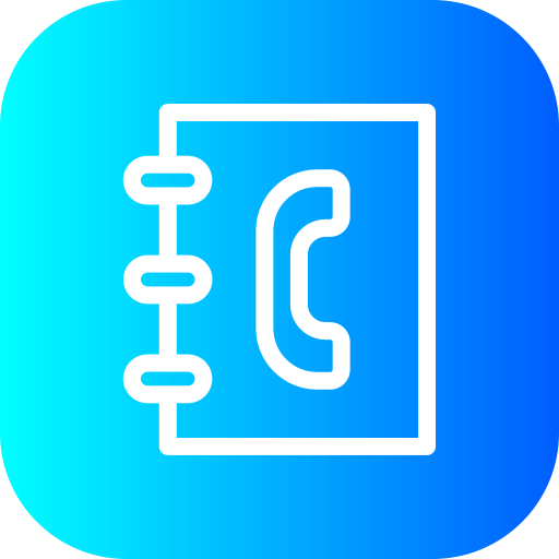 Phone book free icon