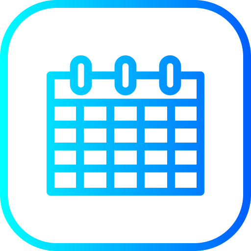 calendário grátis ícone