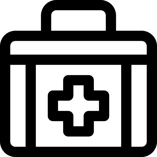 First aid kit Basic Rounded Lineal icon