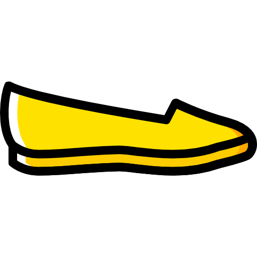 Shoe Basic Miscellany Yellow icon