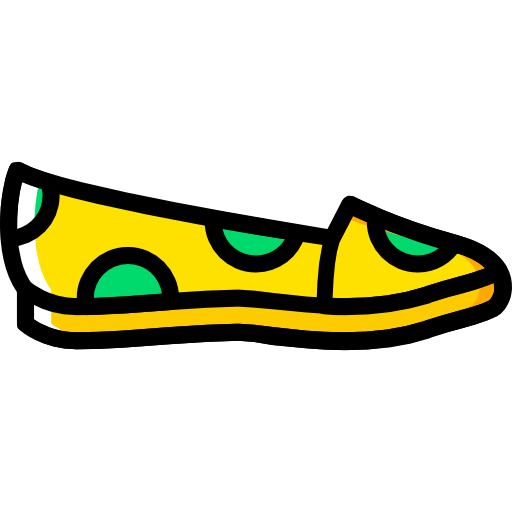 Shoe Basic Miscellany Yellow icon