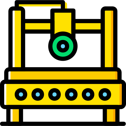 robot industrial icono gratis