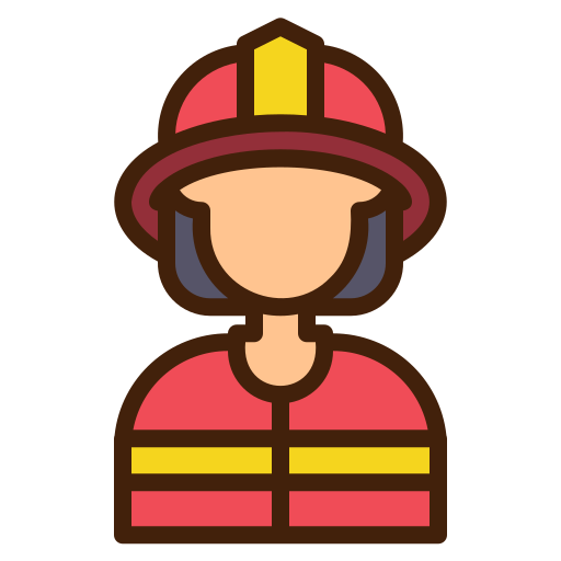 bombero icono gratis