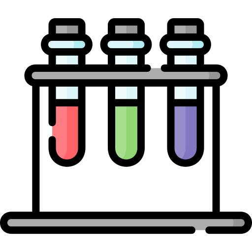 Test tubes Special Lineal color icon