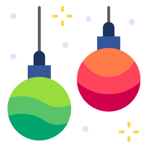 boule de noel Icône gratuit boule de noel Icône gratuit