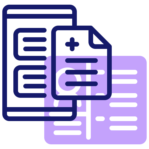 relatório médico grátis ícone relatório médico grátis ícone