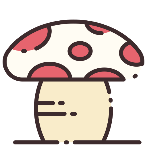 Mushroom Good Ware Lineal Color icon