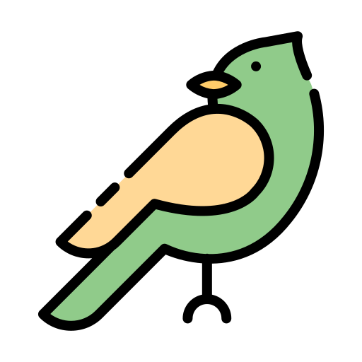 pájaro icono gratis