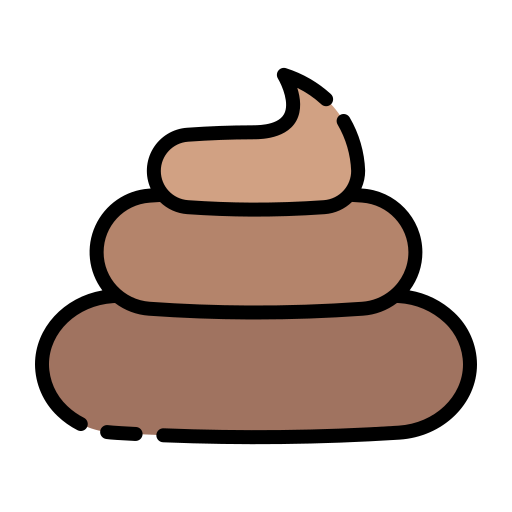 Poop Good Ware Lineal Color icon