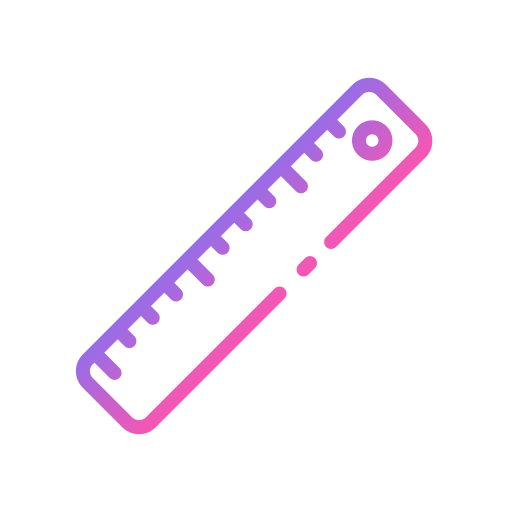 Ruler free icon Ruler free icon