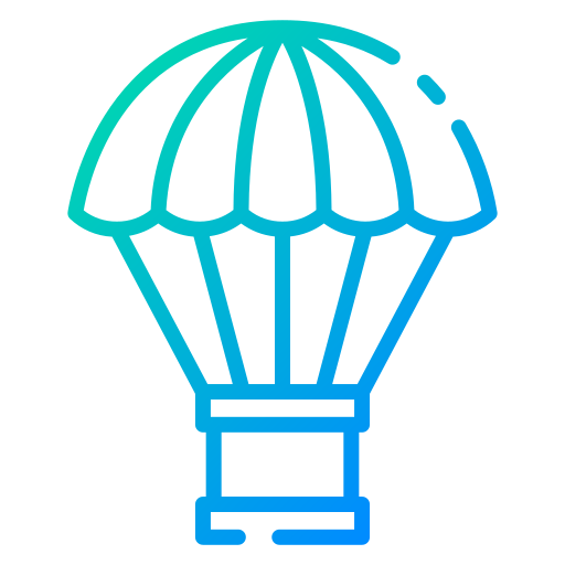 parachute Icône gratuit parachute Icône gratuit