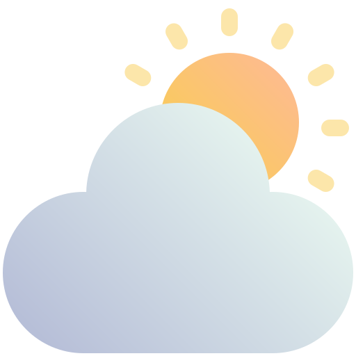 Cloudy day - Free weather icons