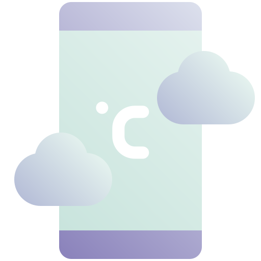 application météo Icône gratuit application météo Icône gratuit
