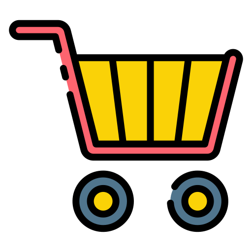 Shopping trolley Good Ware Lineal Color icon