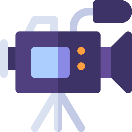 camara de video icono gratis