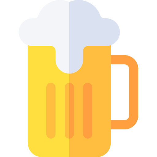 Beer Basic Rounded Flat icon