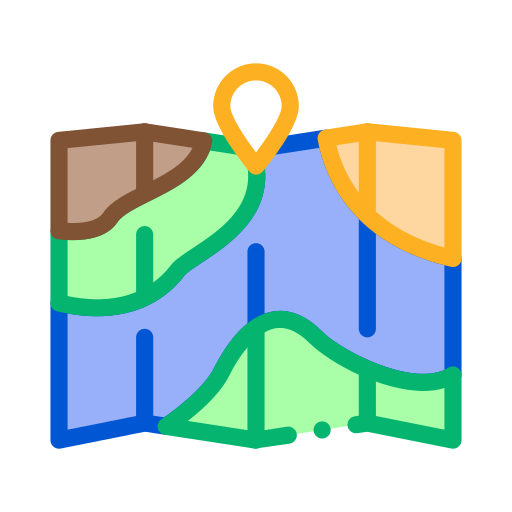 mapa icono gratis