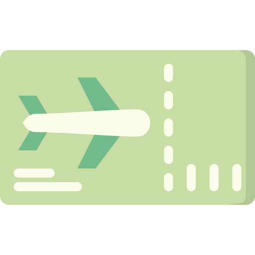 Boarding Pass Generic Flat Icon