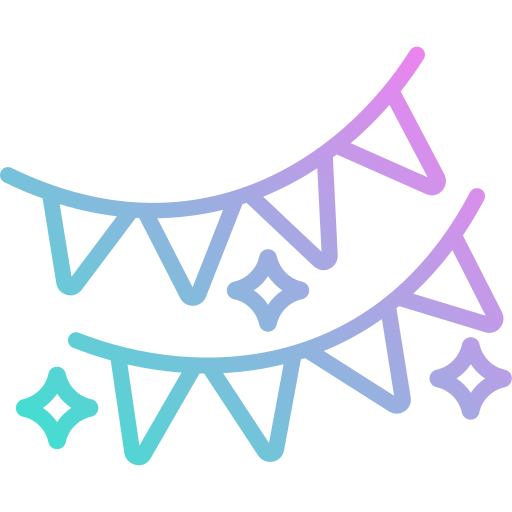 guirnalda icono gratis