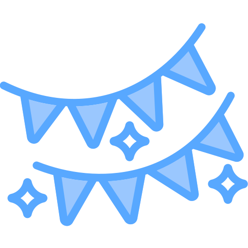 guirnalda icono gratis