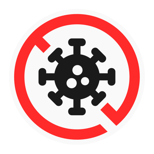 No virus - free icon