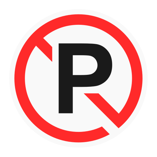 no estacionar icono gratis