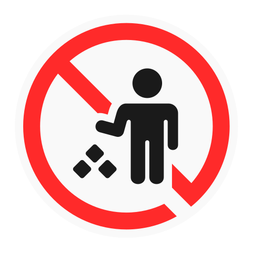 Throwing trash Generic Flat icon
