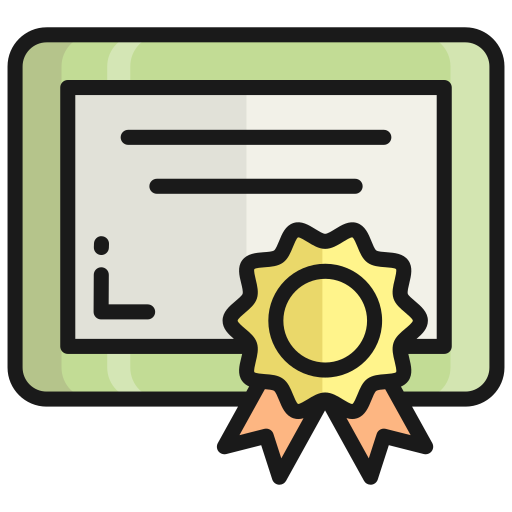 Diploma Generic Outline Color icon