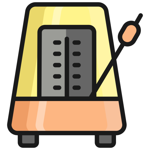 Metronome free icon