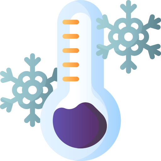 Temperature 3D Basic Gradient icon