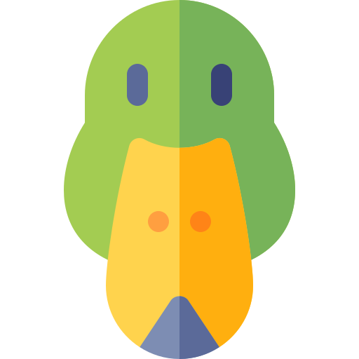 Mallard duck Basic Rounded Flat icon