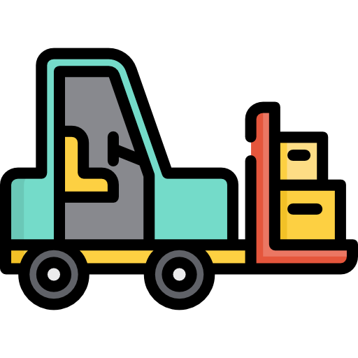 Forklift Special Lineal color icon