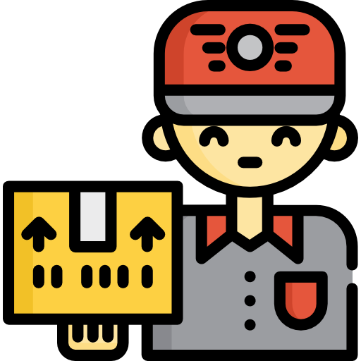repartidor icono gratis
