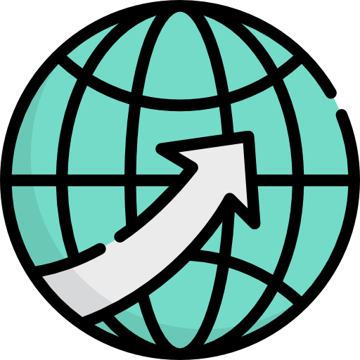en todo el mundo icono gratis