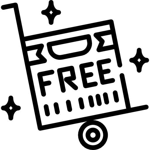 entrega gratis icono gratis