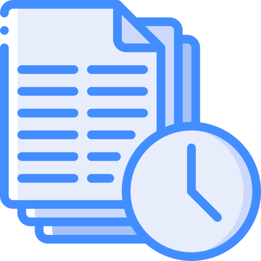 Documents Basic Miscellany Blue icon