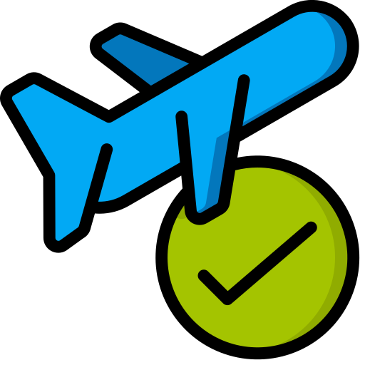 vuelo icono gratis