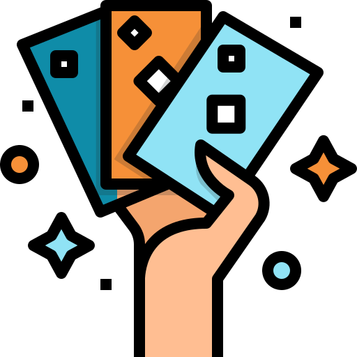 Jogo de cartas - ícones de entretenimento grátis