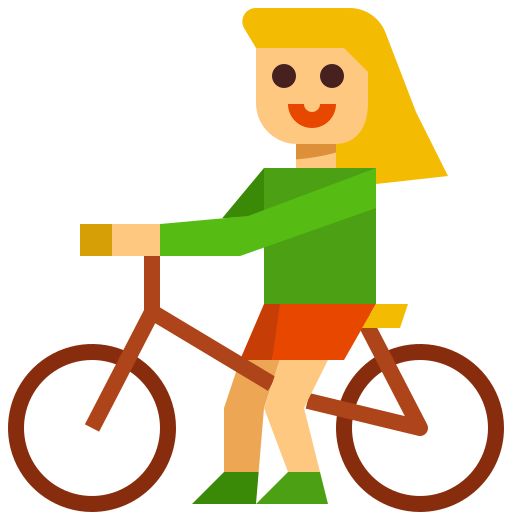 Bicycle free icon