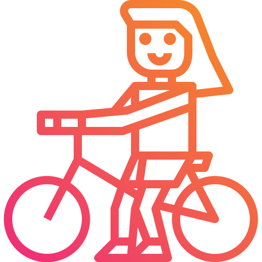 Bicycle free icon