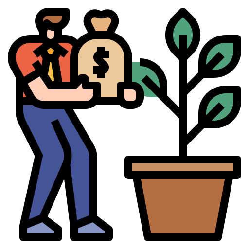 inversión icono gratis