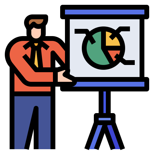 Presentation Ultimatearm Lineal Color icon